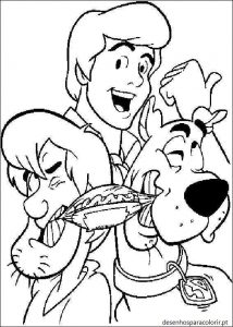 Read more about the article Scooby Doo para colorir 01